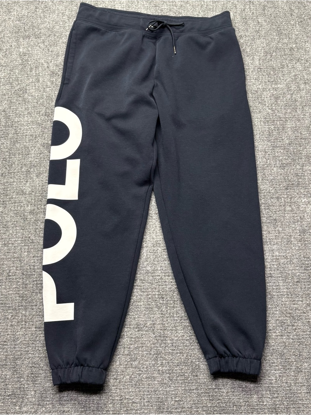 Polo Ralph Lauren Sweatpants Jogger Mens Medium Navy Blue Athletic